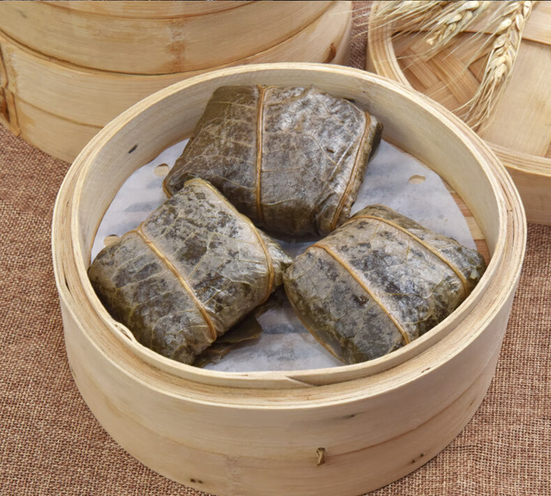 大笑荷叶糯米鸡广东早茶港式点心方便早餐加热即食鸡包饭720g6个