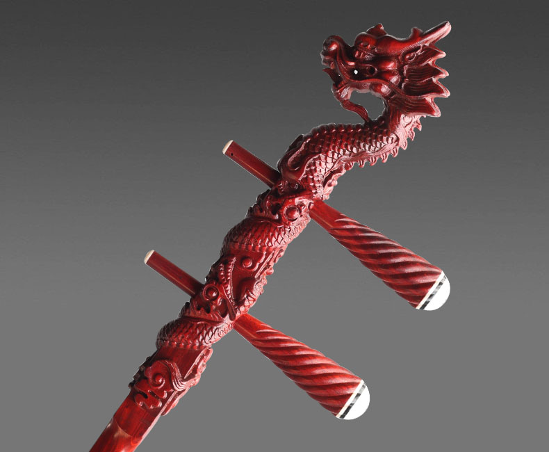 紫檀龙头二胡小叶紫檀初学考级盘龙二胡盒子乐器配件241号紫檀龙头