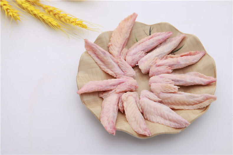 广纳力驰新鲜鸡翅尖4斤冷冻鸡翅尖生鲜鸡肉中根翅膀卤肉烧烤