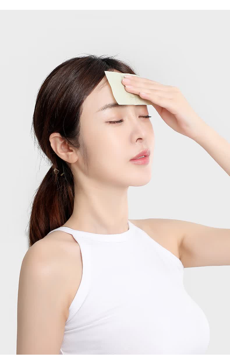 2022新款300片吸油纸面部脸部女控油收缩毛孔吸油面纸去油纸脸部便携