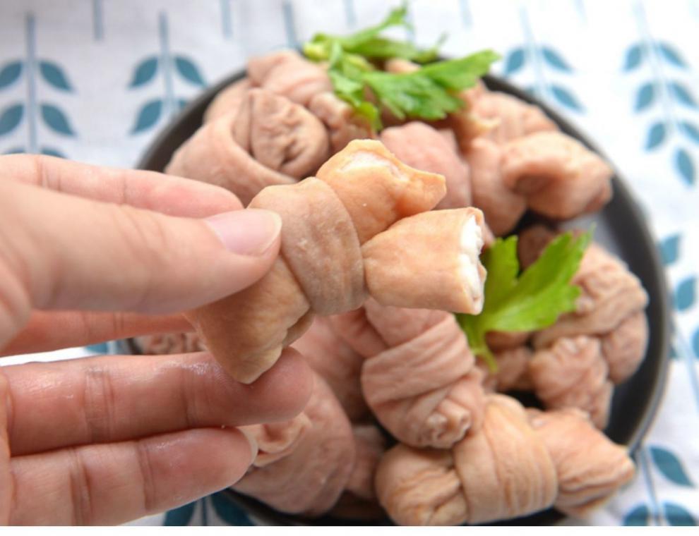 冒节子肥肠结子成都火锅串串食材商用新鲜冷冻四川小包装2斤起腾旺纳