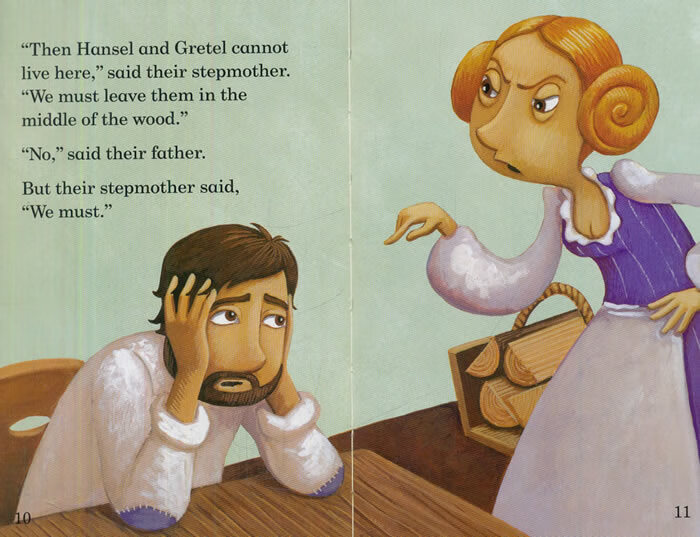 英文原版readityourselflevel3hanselandgretel你自