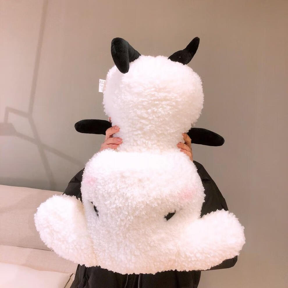 易烊千玺明星同款抱枕一只羊手绘风易只羊偶像毛绒玩偶公仔礼物 65