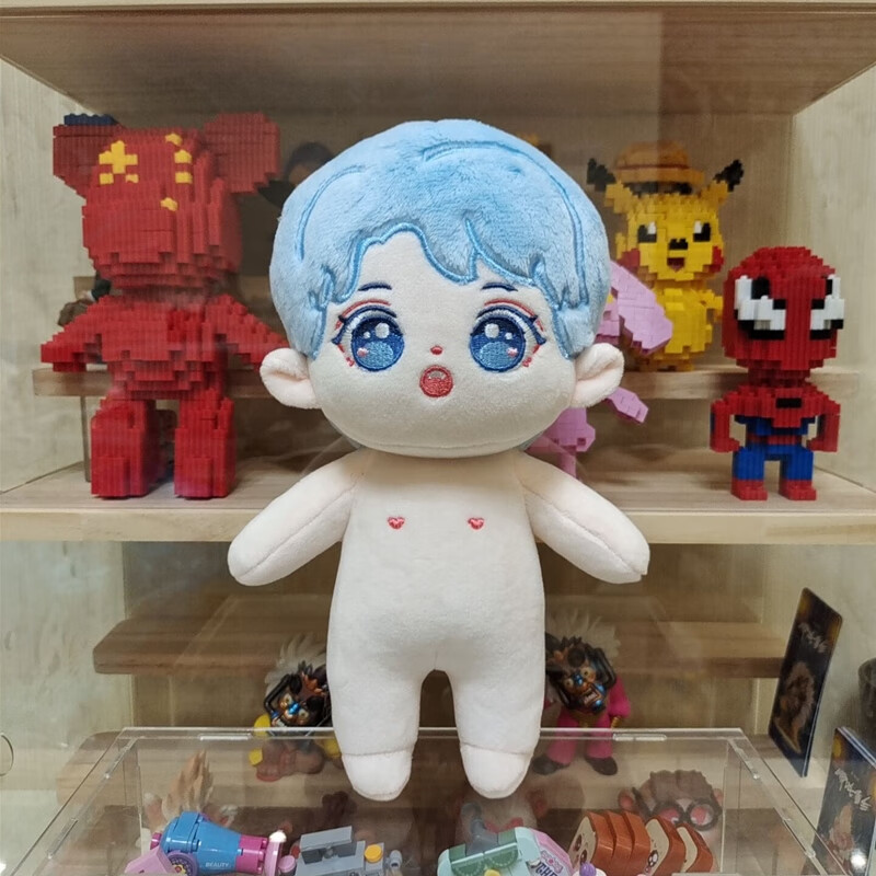 【现货闪送】王俊凯玩偶公仔明星卡通娃娃毛绒玩具tfboys20cm可爱人形