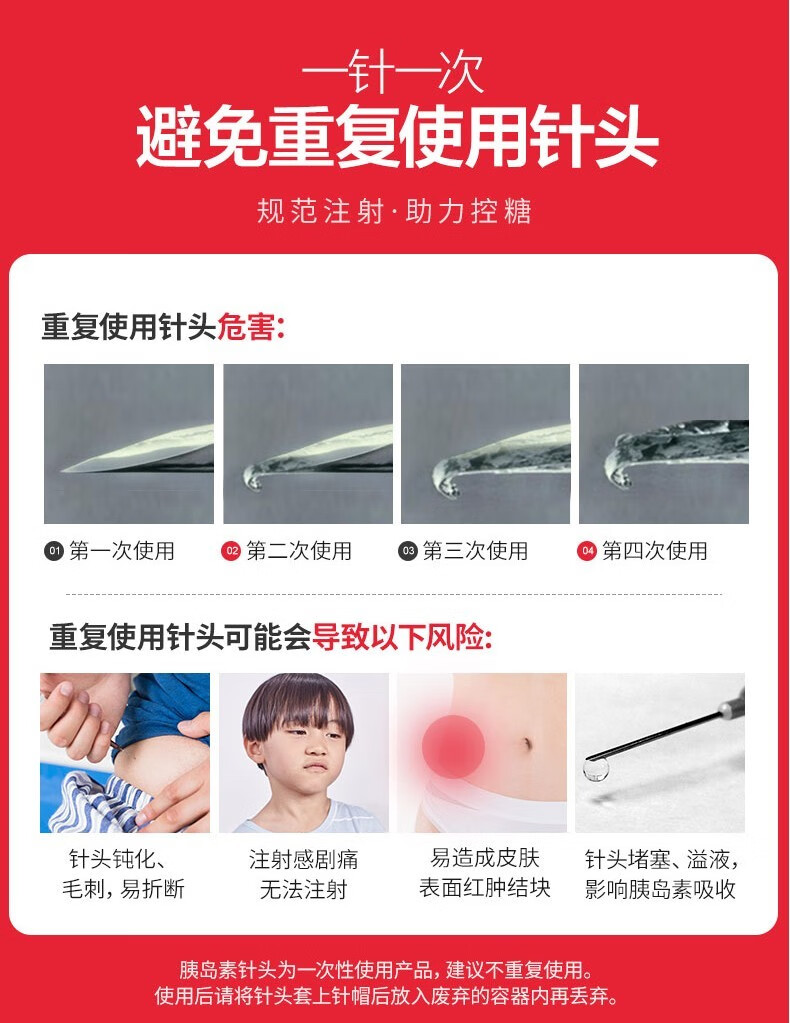 三诺诺凡胰岛素注射笔针头0255mm诺和笔用胰岛素针头31g105支15盒