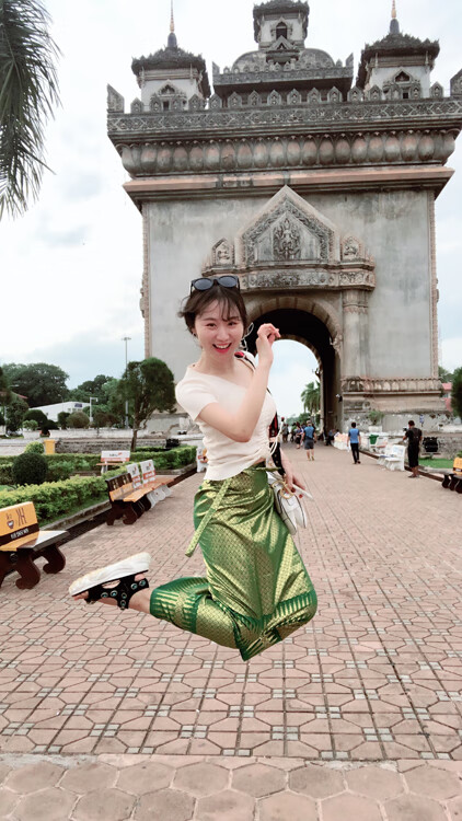 泰国女装一片裙缅甸傣族服装日常穿包裹裙包臀夏装半身长裙纱笼仙 条