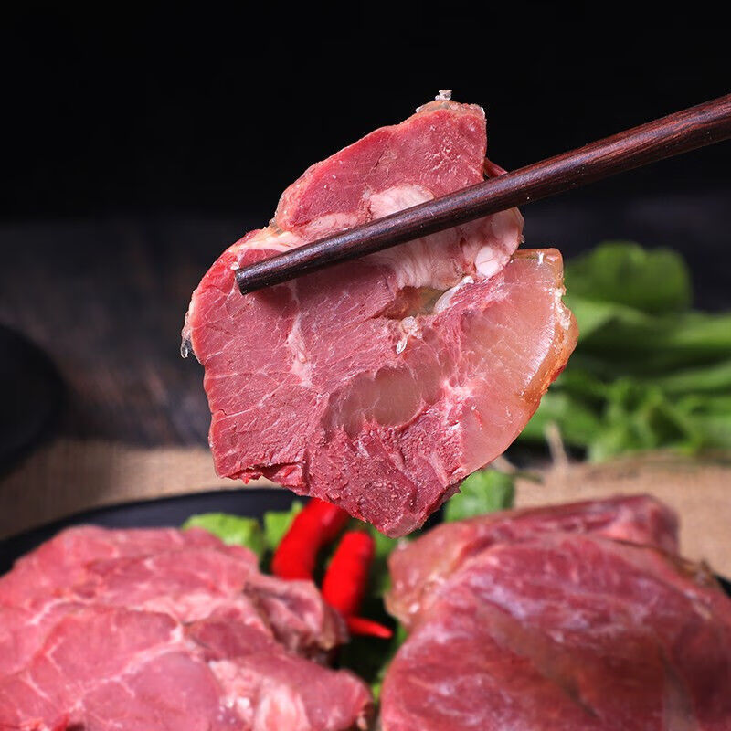 迈啃吱maikenzhi2斤装牛腱子肉熟牛肉半斤一斤酱牛肉五香卤牛肉牛腱子