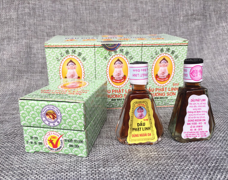 泰国佛灵油6瓶装 佛灵油 越南正必灵佛灵油 长山牌正必灵佛灵油5mlyxn