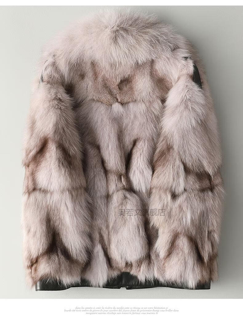 海宁皮革城皮毛一体女装真的皮拼接皮草大衣减龄洋气芬贵妇拼接绵羊草