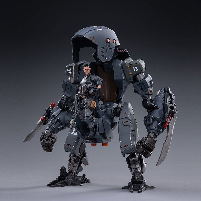 joytoy暗源机甲升级版127火力格斗钢骨强击机甲超可动模型x12火力型