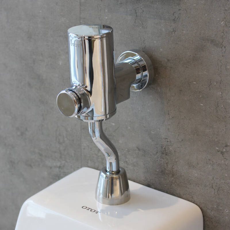 toto上进水小便斗冲水阀du602du602s冲水阀壁挂式小便器手动冲洗