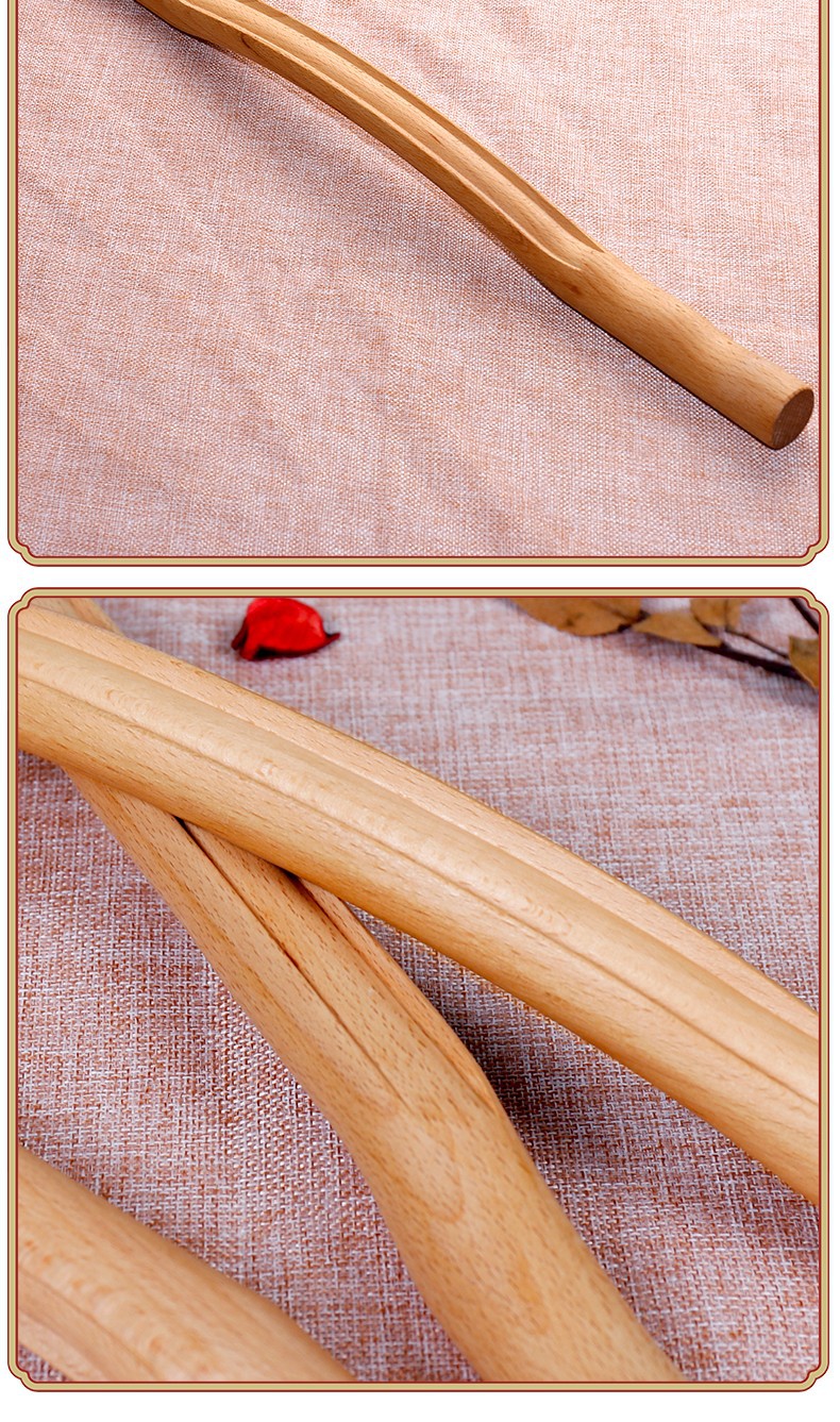 榉木擀筋棒家用刮痧棒全身一根通用赶干筋棍锻炼棒经络疏通按摩棒