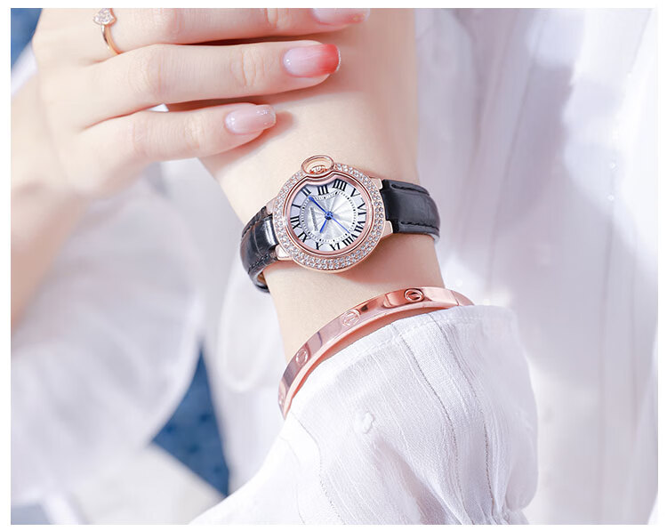 无钻款黑带大表盘 36mm