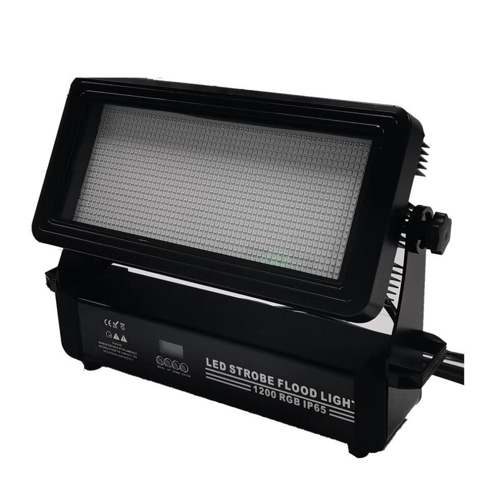 1200w防水频闪灯 多功能投光灯闪光灯12段rgb三合一led灯舞台灯广 (国