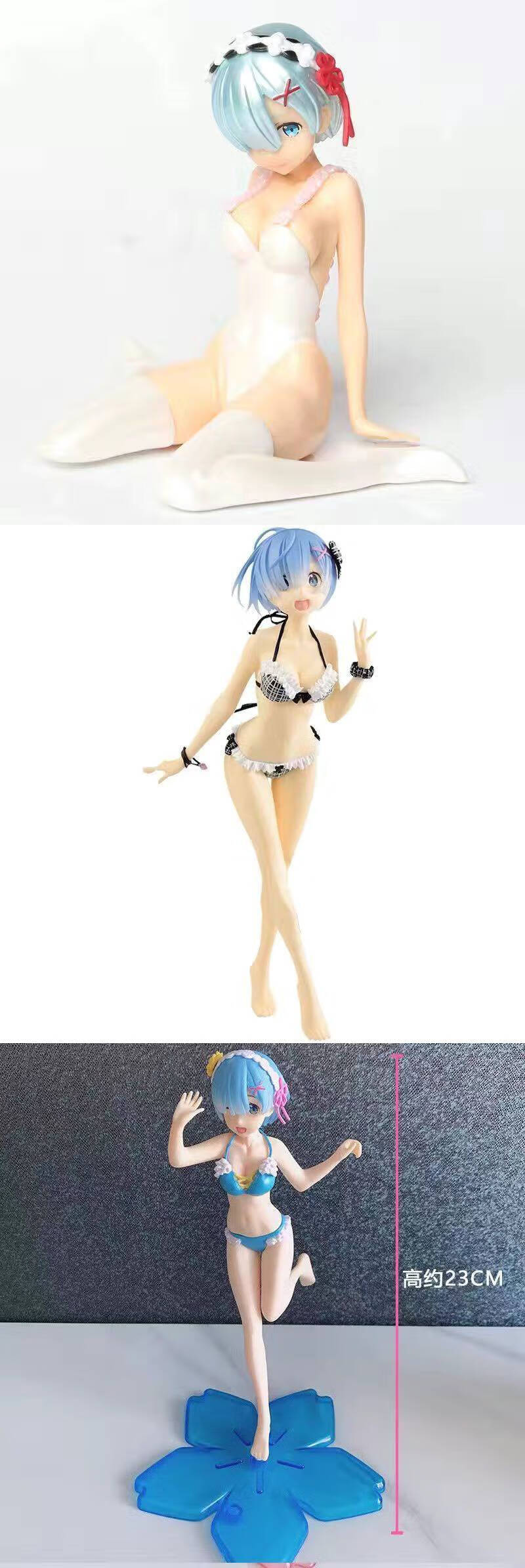 蕾姆手办taito和服樱花蕾姆浴衣泳装雷姆摆件从零开始异世界生活景品