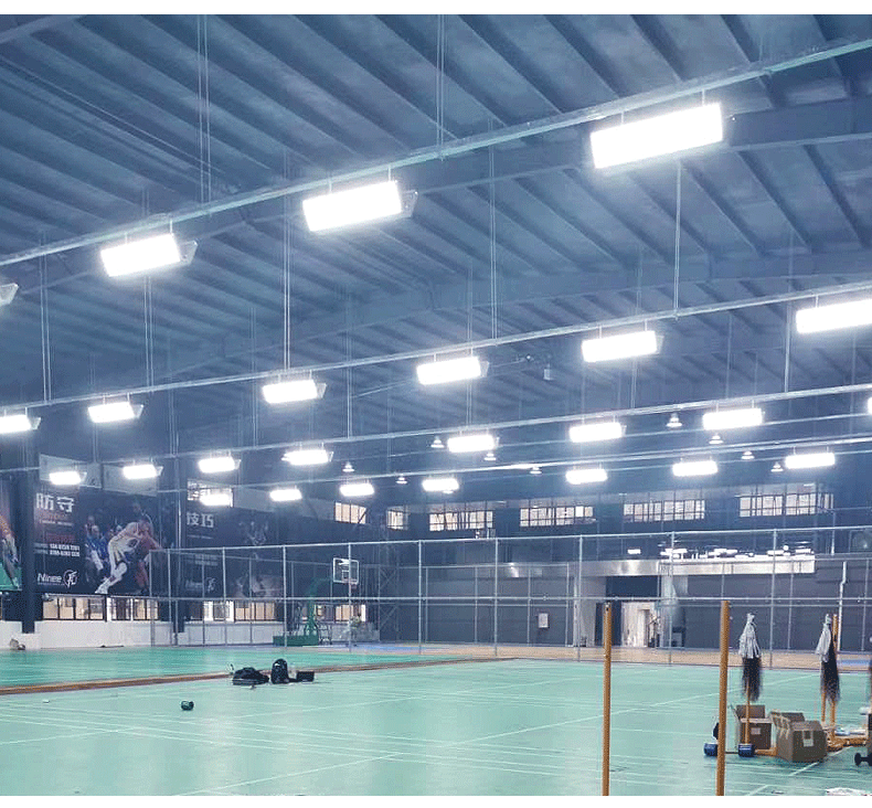 雪峰狐led室内羽毛球场专用灯排球馆灯篮球馆照明灯防眩目体育馆无i影
