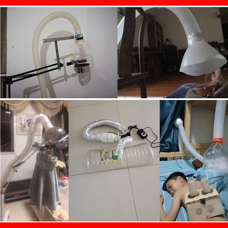 定制适用艾灸排烟机小型排风扇艾烟排烟仪管道室内吸烟机器艾灸抽风机