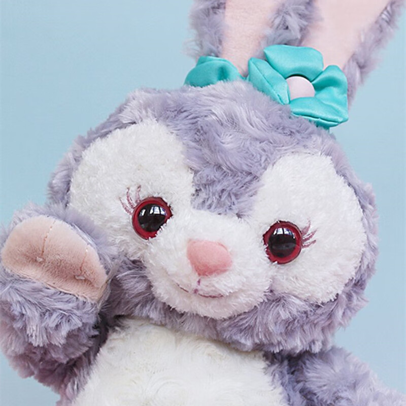 迪士尼(disney)网红星黛露达菲绒玩具小白公仔玩偶抱枕儿童生日礼物布