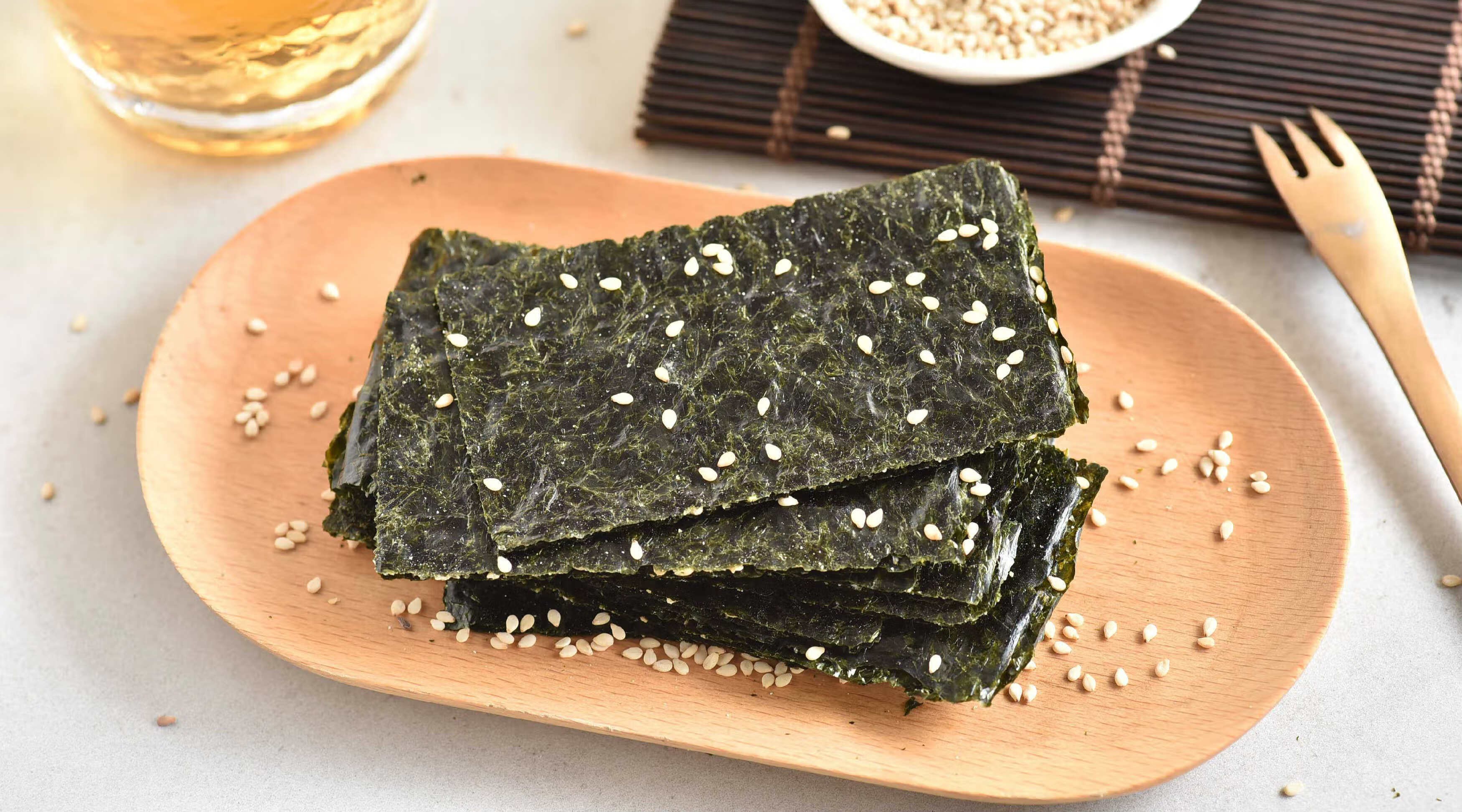 芝麻夹心海苔18克x10袋