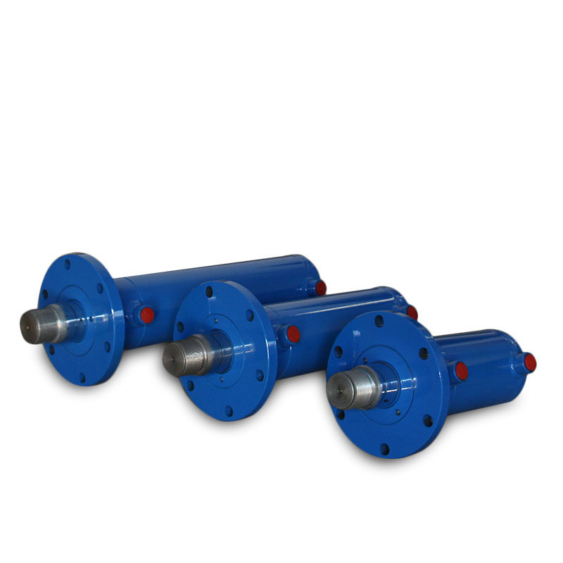 利比尔液压油缸20吨前双向油缸油顶打包升降机液压缸微型小型液压站按