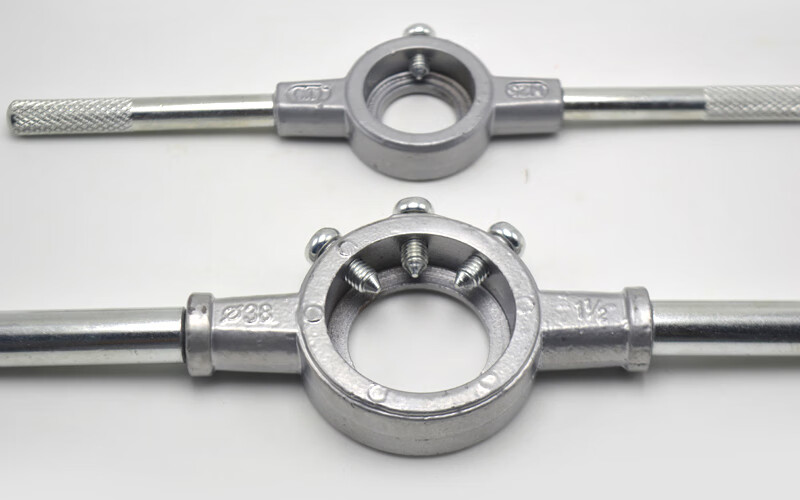 锌合金板牙铰手扳手板牙架圆扳牙绞手圆扳牙架m2m62m16夹23板牙