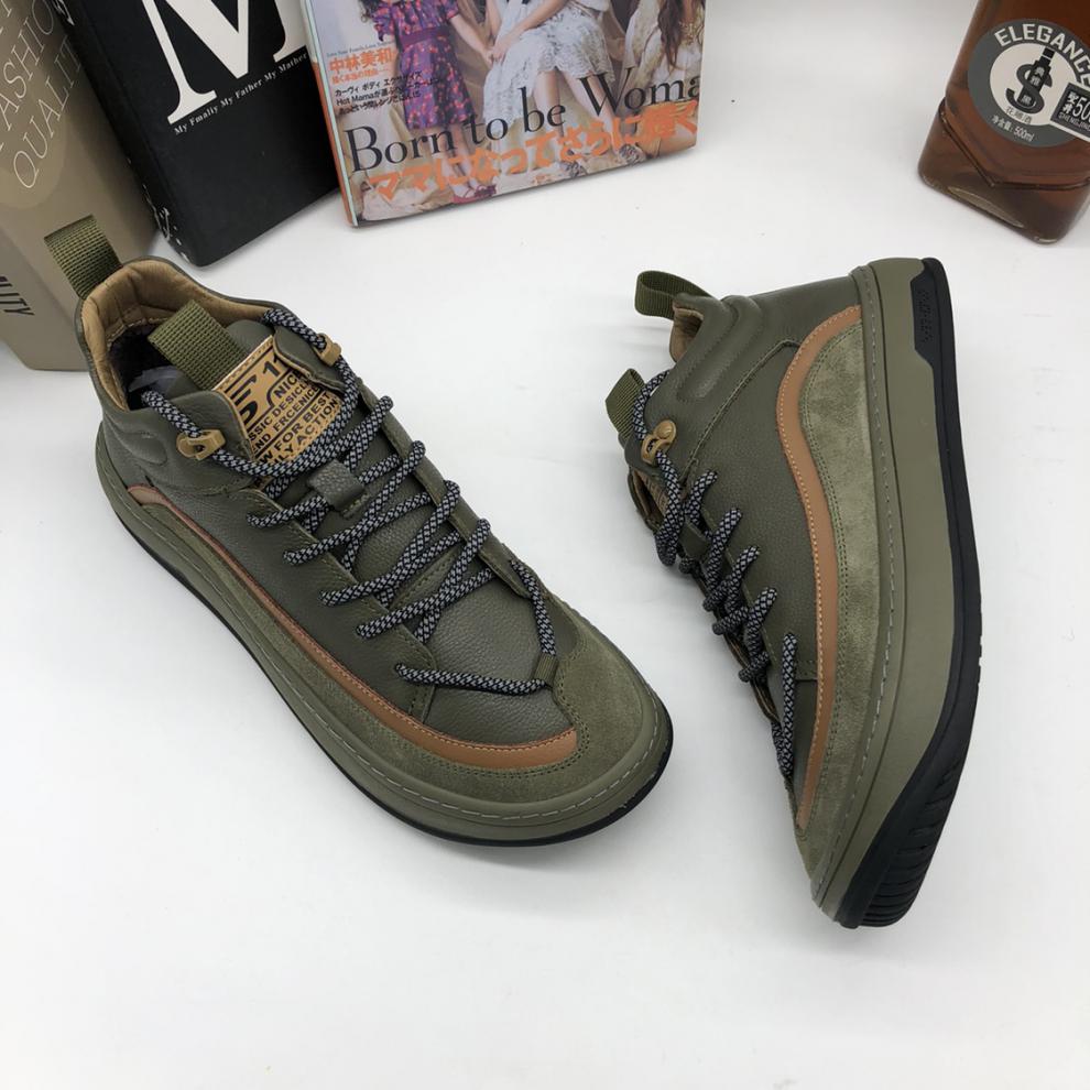 歌博图gebotoo意大利第六感高帮鞋男秋季新款日系歪头小丑鞋小众原创