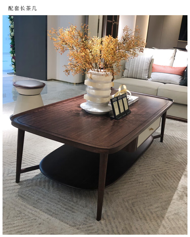 匠心攻略品牌品牌真皮休闲别墅实木极简沙发乌金木大款豪华家具乌金木