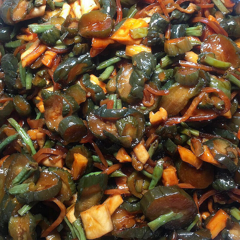 东北特产东北咸菜酱八宝咸菜酱八宝菜酱菜下饭菜一份500g2斤装