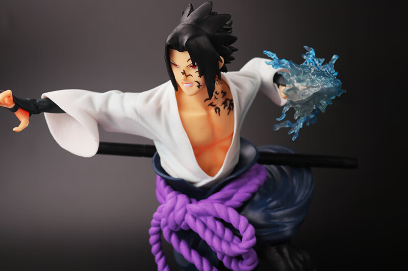 火影忍者系列咒印千鸟宇智波佐助车载模型摆件二次元动漫人物 3 10号