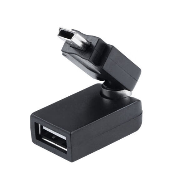 汽车音响u盘转接头车载miniusb转接线车用mp3数据线转换头转换器乔鸟t