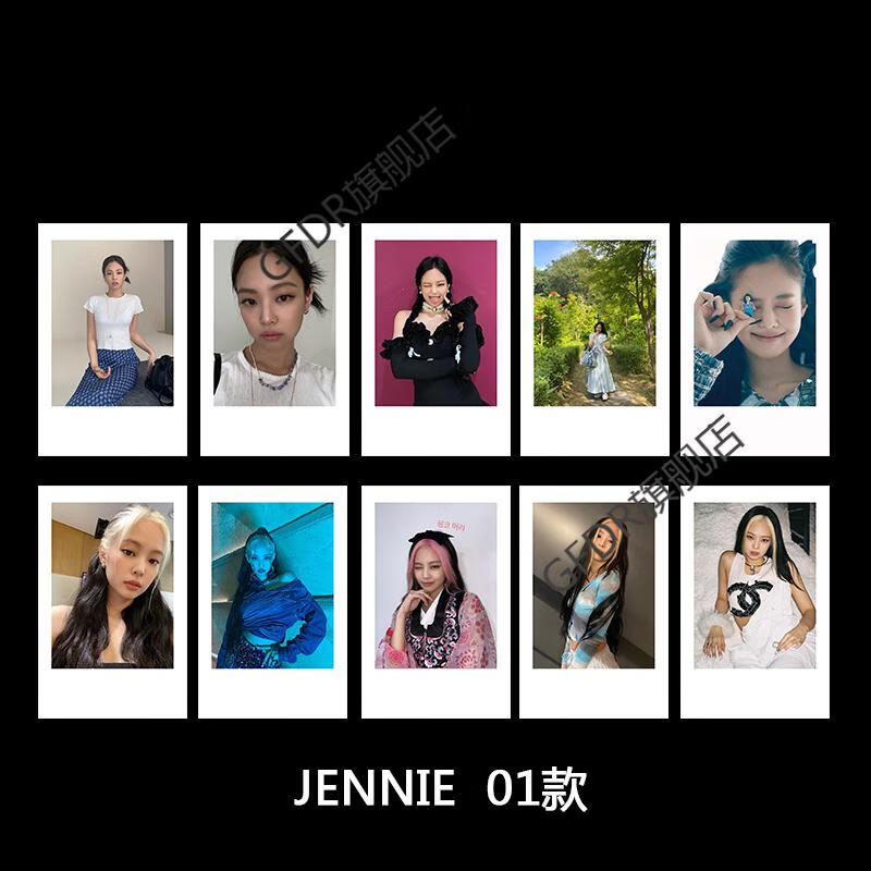 blackpink小blapink周边拍立得lisajennierosejisoo写真照片小卡集体