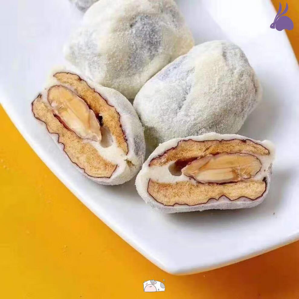 罐独立包装杏仁250g奶芙夹杏奶枣炒货 100g罐装巧克力奶枣*2罐【图片