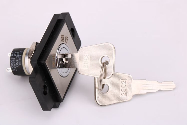 三菱基站锁 外呼锁 电源锁 关梯锁 2801 2802 2803 电梯配件sn1770