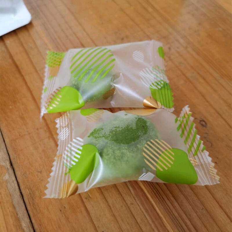 初透爆红抹茶味奶枣130g2袋独立包装抹茶食糕点2袋