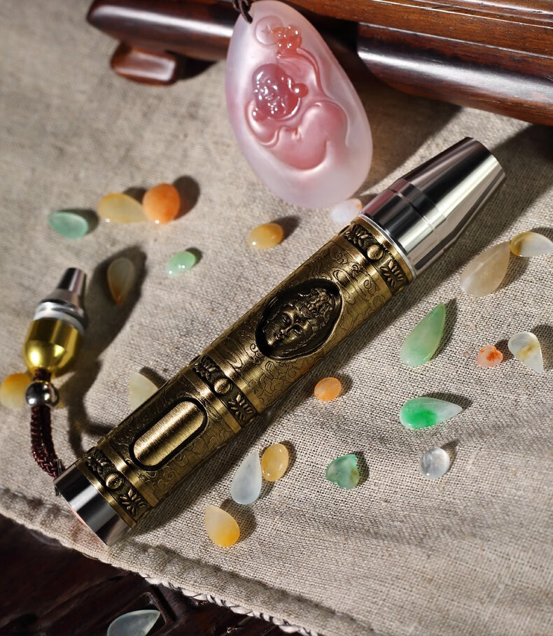 天火(skyfire) 佛缘三光源照玉石鉴定专用强光手电筒可充电365nm看
