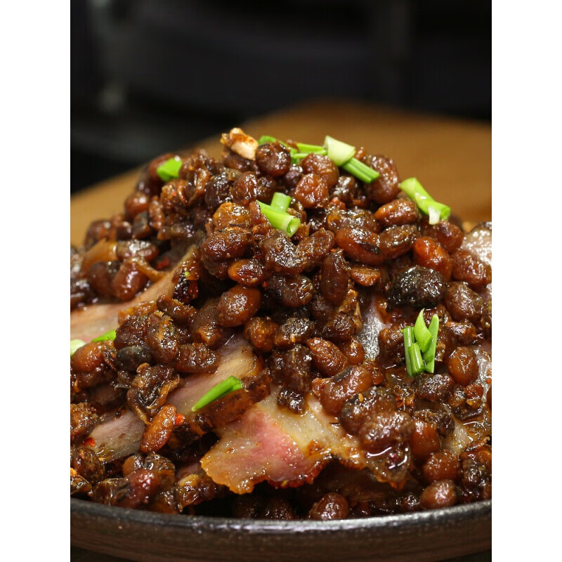 农家自制原味豆豉湖北恩施土特产四川重庆湖南贵州风味豆豉袋装两斤装