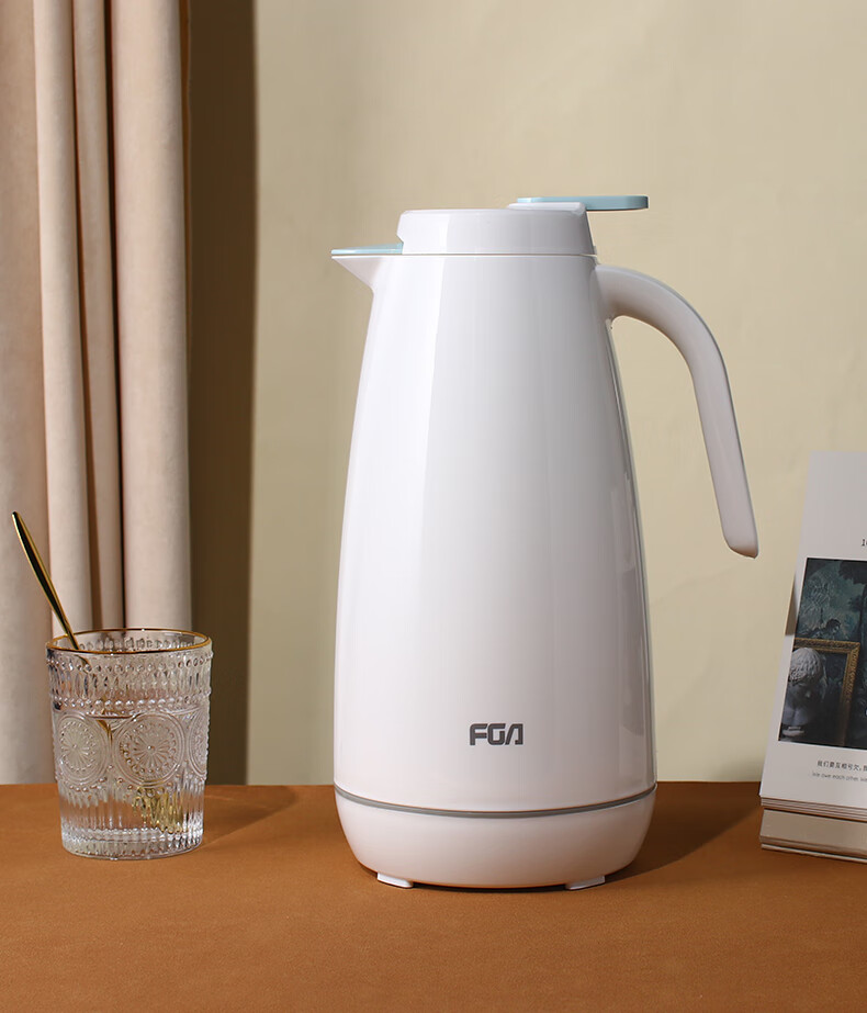 保温壶家用大容量办公室宿舍学生用便携热水瓶玻璃内胆暖水壶善祥粉色