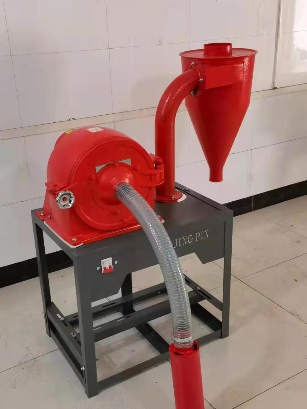 自吸式玉米粉碎机家用自动220v五谷杂粮打粉机养殖饲料磨粉破碎机 28