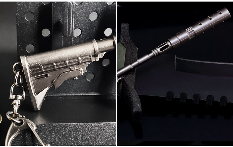 新品吃鸡挂件逃离塔科夫m4a1钥匙扣同款周边挂件绝地求生吃鸡游戏模型