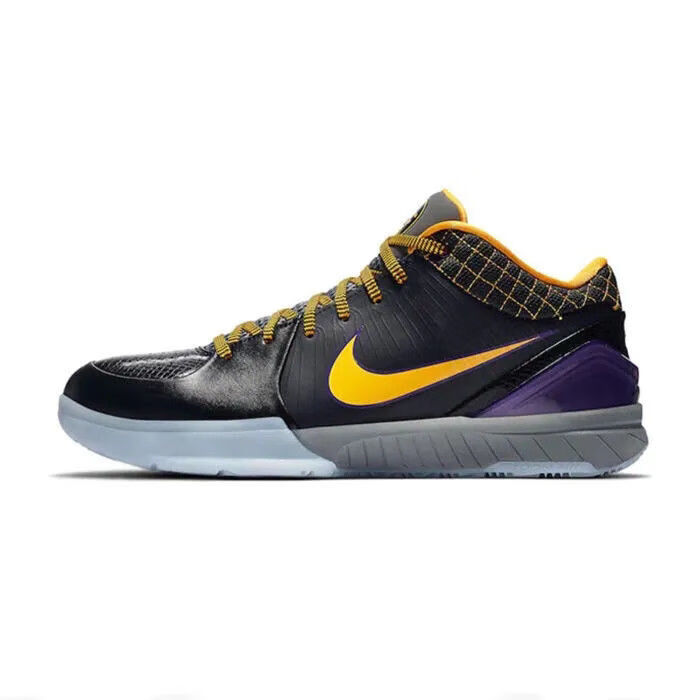 ni·ke耐·克科比4代篮球鞋kobe4战靴选秀日黑曼巴大师之路实战zoom