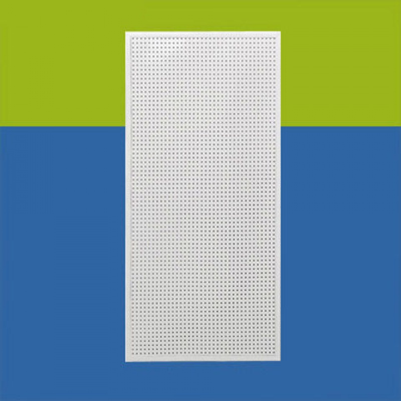 洞洞板冲孔板圆孔铁板家用收纳展示架五金工具壳货架挂墙挂板白色带框