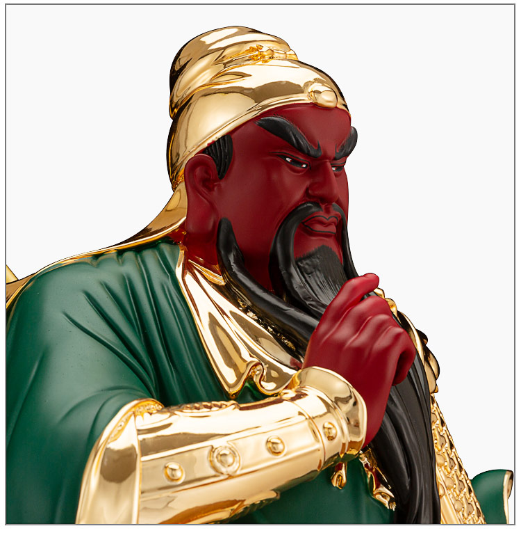 行天宫鎏金纯铜武财神关公像供奉神像关老爷武圣关二爷