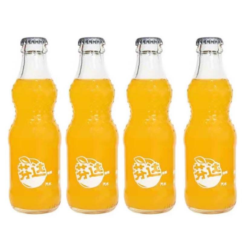 玻璃瓶可乐雪碧芬达汽水饮料200ml*4瓶装儿时的味道 可乐(200ml*4瓶)