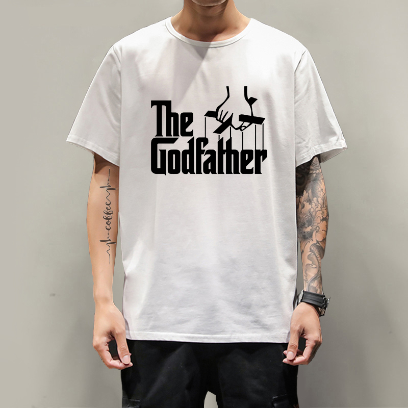 白兰度阿尔帕西诺黑帮三部曲电影周边衣服 黑色5206教父 xs(80-100斤)