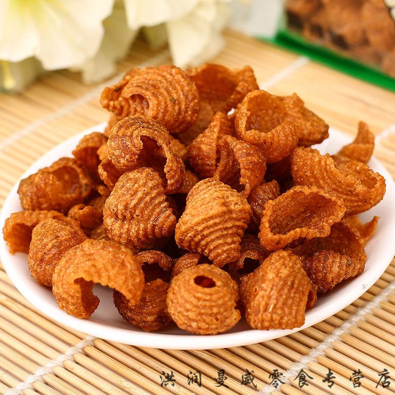 甜畅海螺酥角乐香脆甜辣蜗牛酥 咔嚓脆膨化零食儿时回忆小吃 金海螺