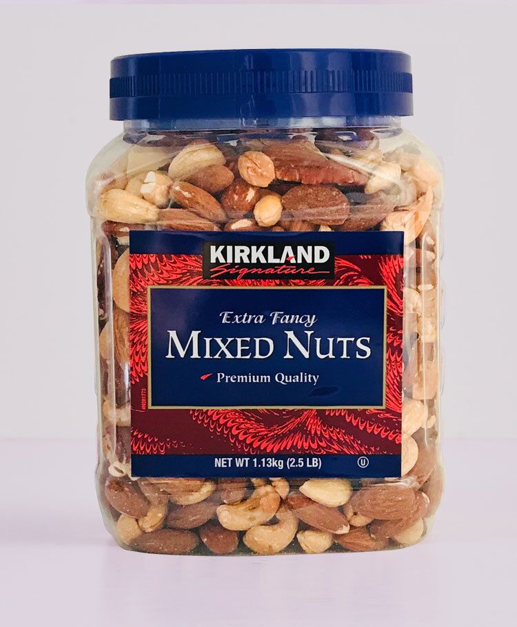 美国进口柯克兰kirkland巴旦木杏仁每日孕妇混合坚果仁零食罐装原味