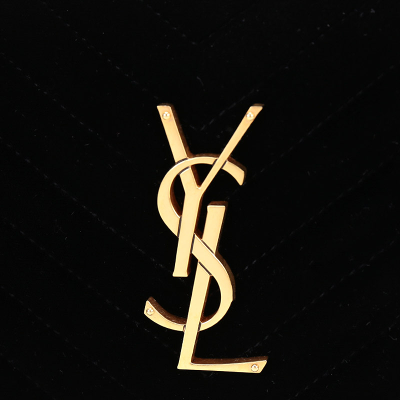 圣罗兰 saint laurent 20fw秋冬款 女士织物lou绗缝仿古单肩斜挎包相