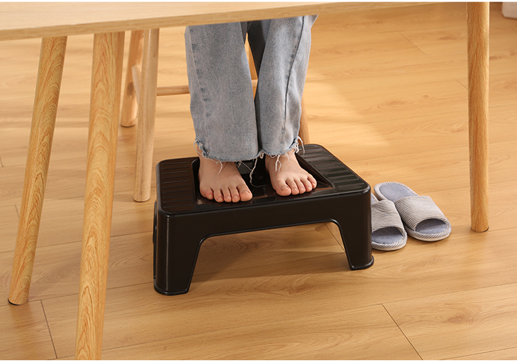 单个沙发脚踏办公室脚踏板踏脚凳钢琴桌下搁脚放脚神器可调节踩脚凳子