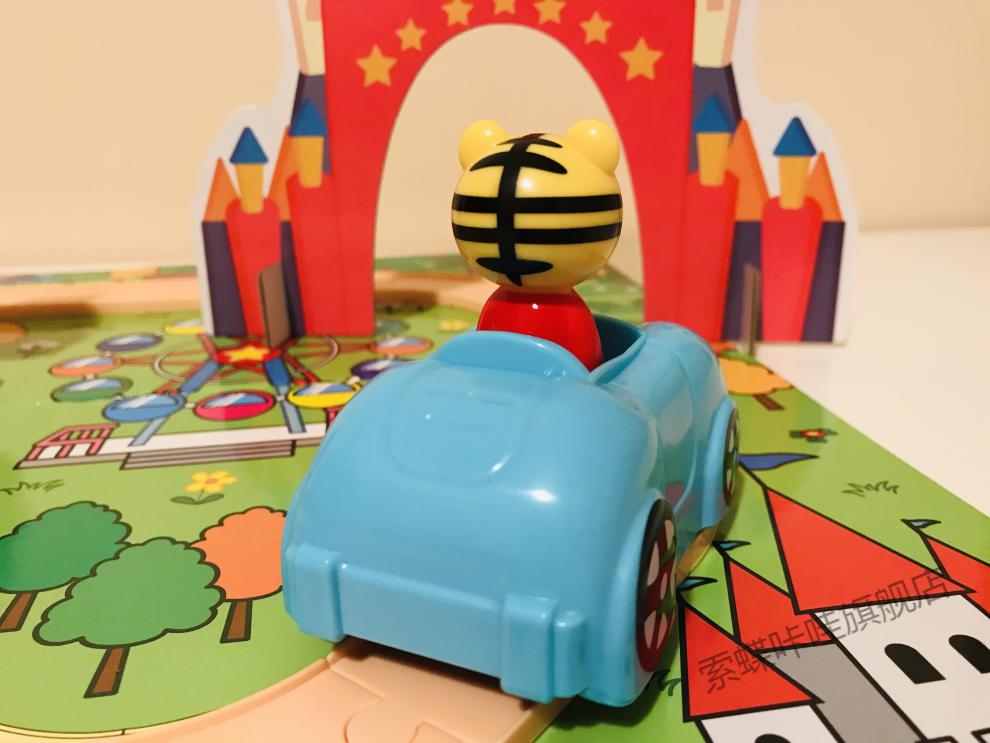 巧虎轨道拼搭电动小汽车早教启智汽车电子车新 没有包装 玩具全新