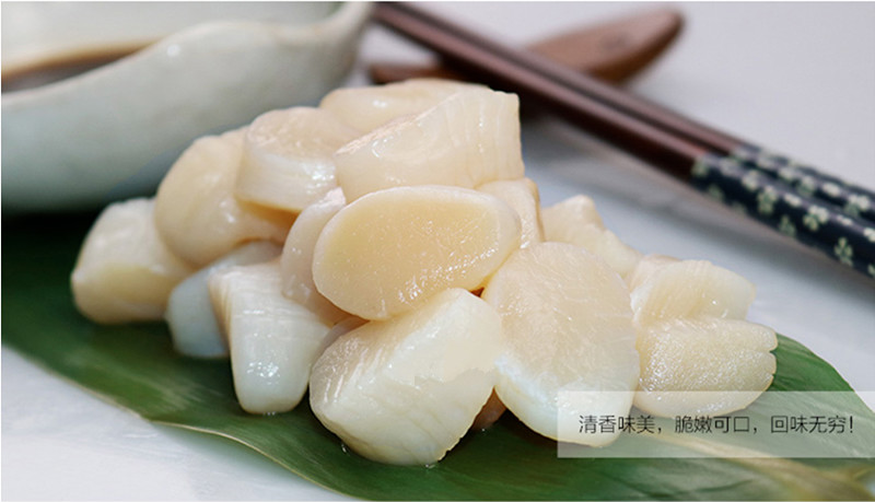 【铭心旗舰店】北海道帆立贝柱大号带子新鲜冷冻瑶柱刺身扇贝柱宝宝